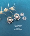 10 AD Diamond Party Wear Tops Earrings Wholesale Shop In Surat
